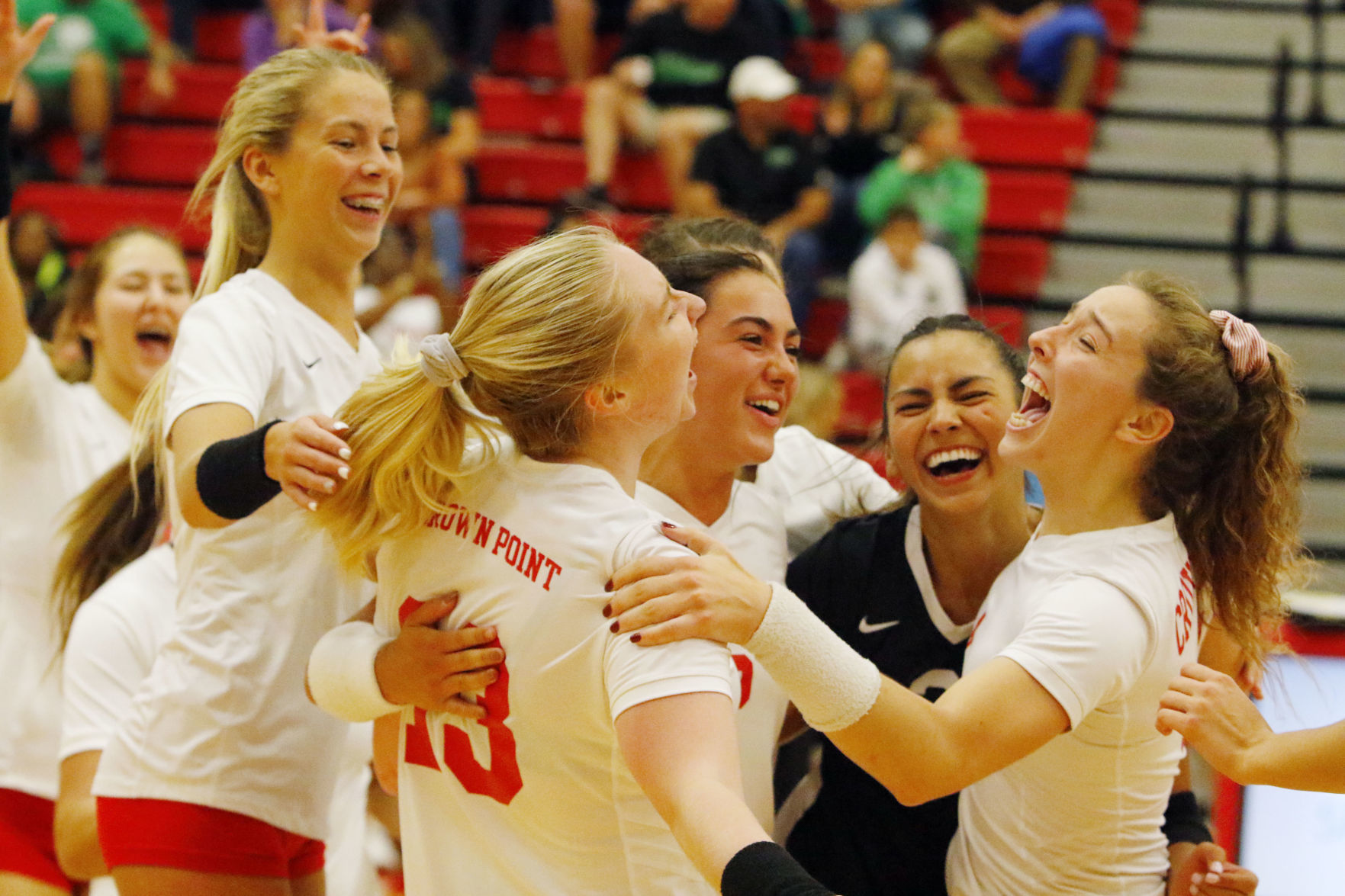 Gallery: 4A volleyball sectional final: Crown Point vs. Valparaiso
